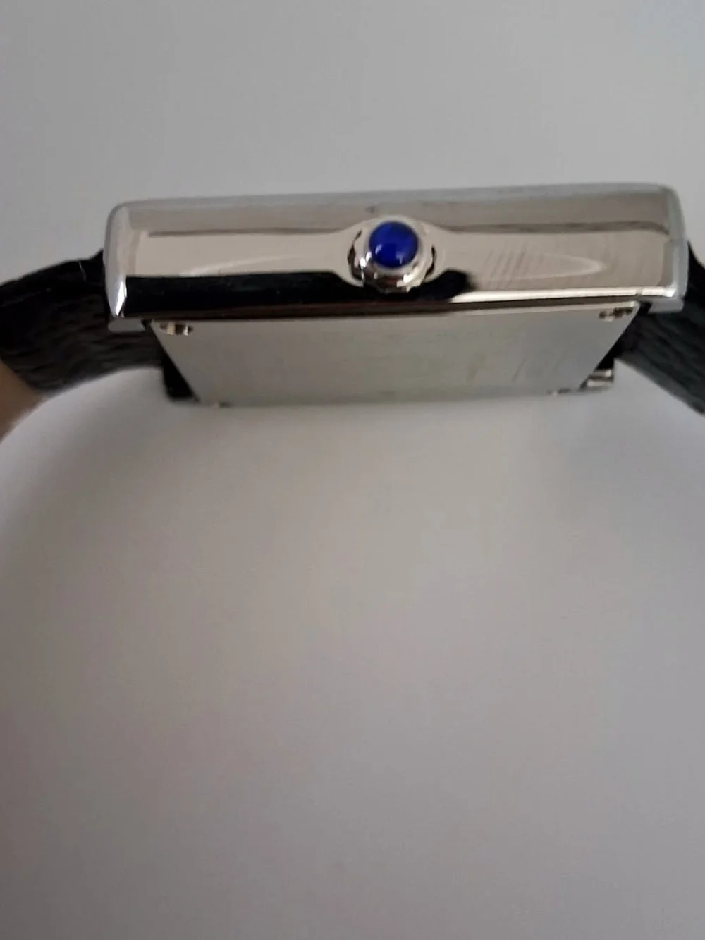 NEW Pierre Lucerne Aquamarine 1888 Men's Tank Watch